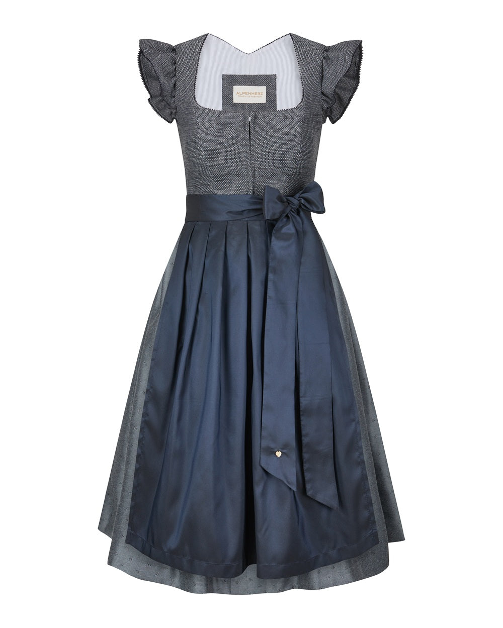 alpenherz-dirndl-ida-dunkelblau-herbst-winter-damen image 1