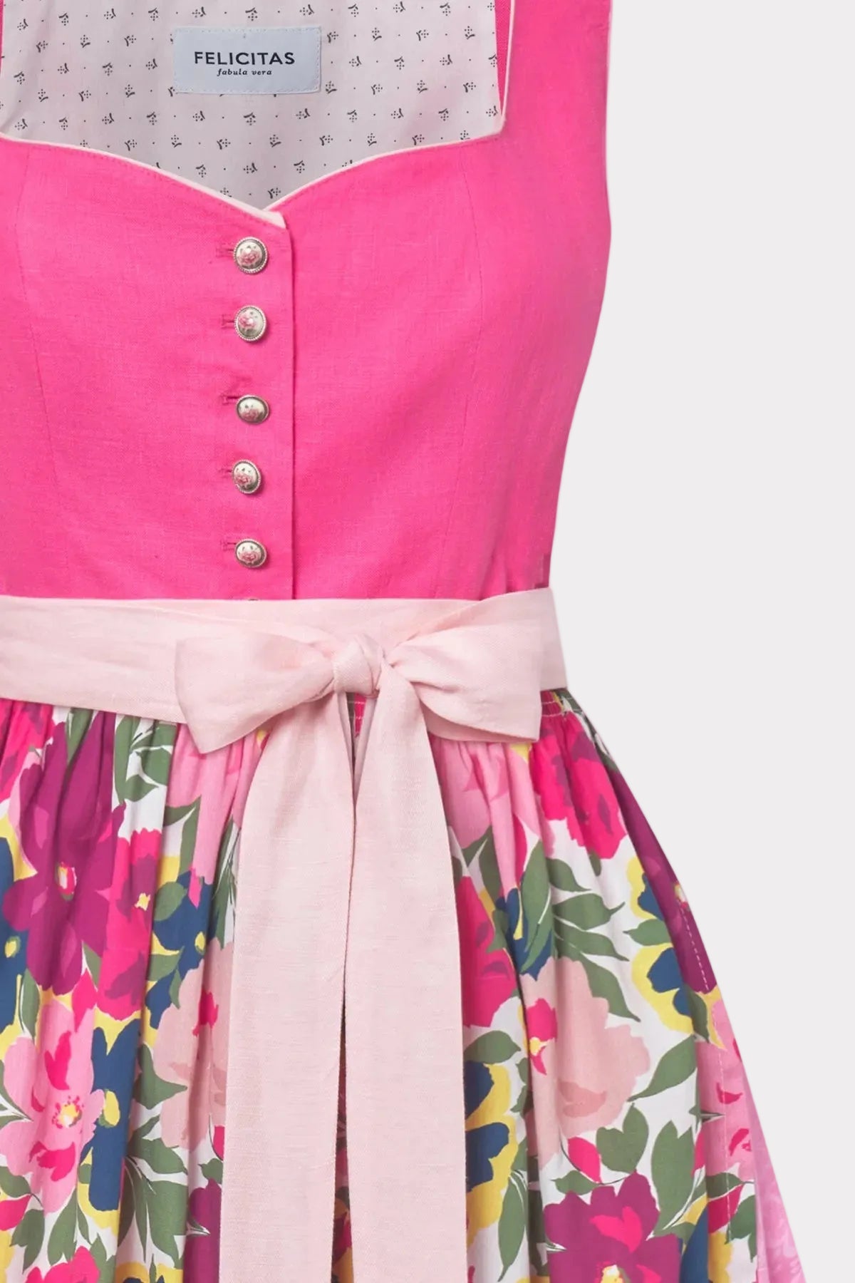 felicitas-dirndl-d-rte-damen-dirndl-floral-mit-sch-rze-sally image 5