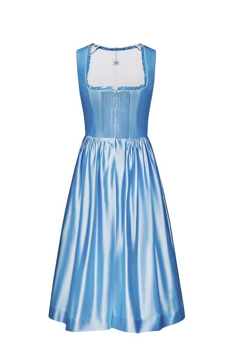 g-ssl-m-nchner-seiden-dirndl-blau-dupionseide-70 image 1