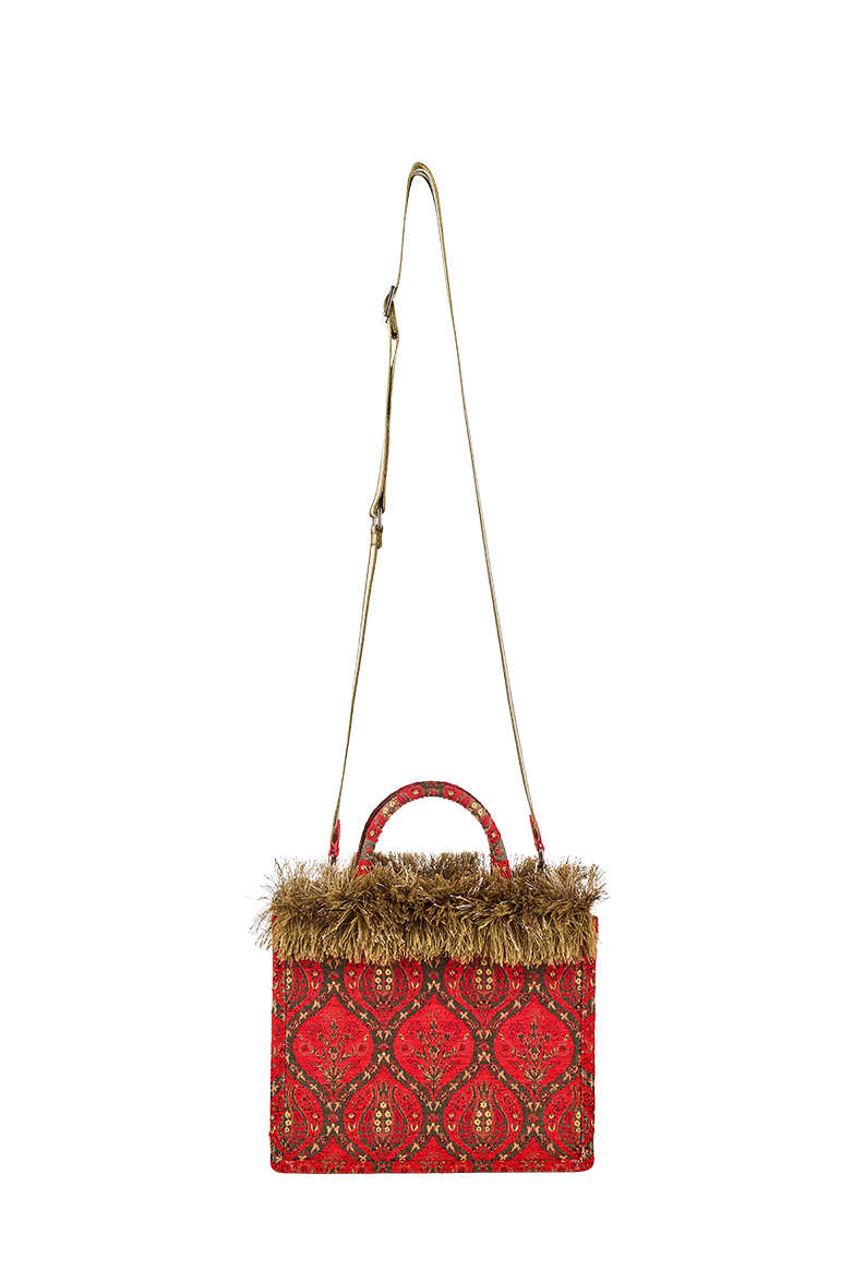 g-ssl-tasche-fransi-dirndl-tasche-aus-ornamentstoff image 1