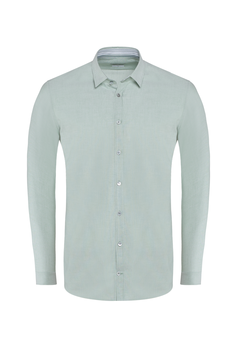 g-ssl-on-duty-herren-oxfordhemd-gr-n image 1