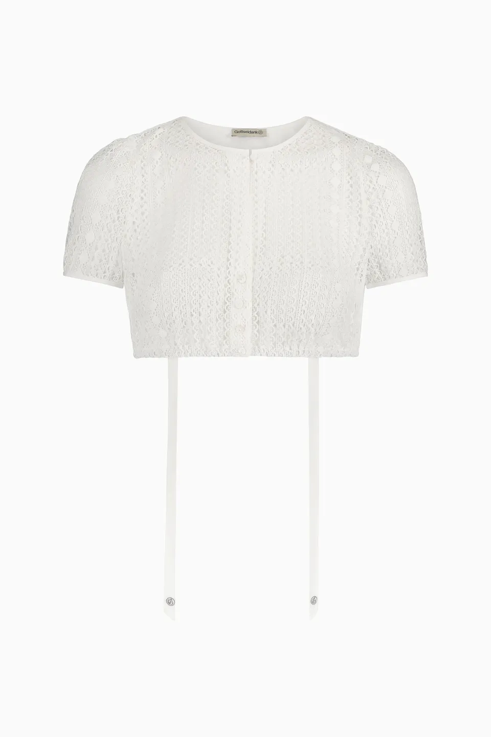 gottseidank-dirndlbluse-ella-puff-rmel-hochgeschlossen image 1