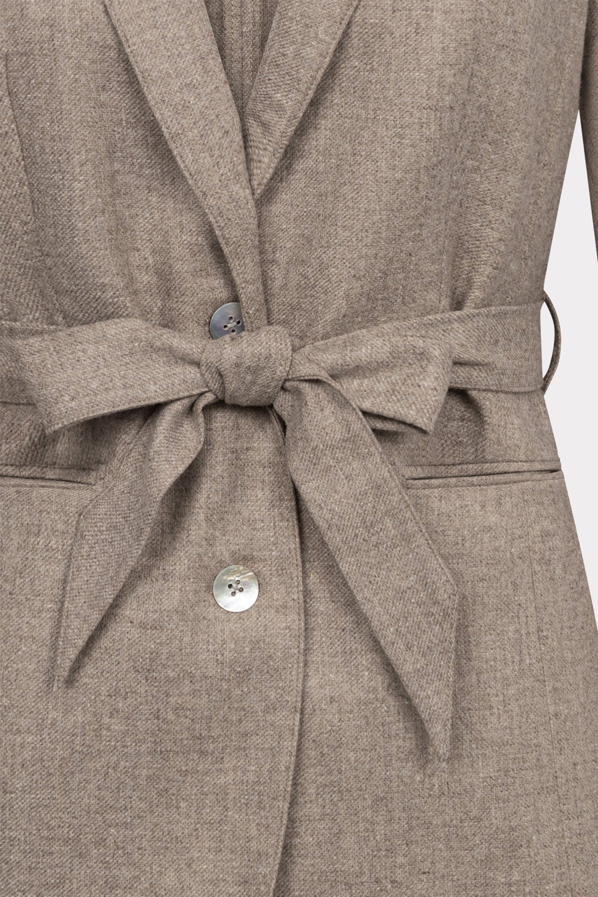 felicitas-jerica-damen-blazer-wollmischung-bindeg-rtel image 2
