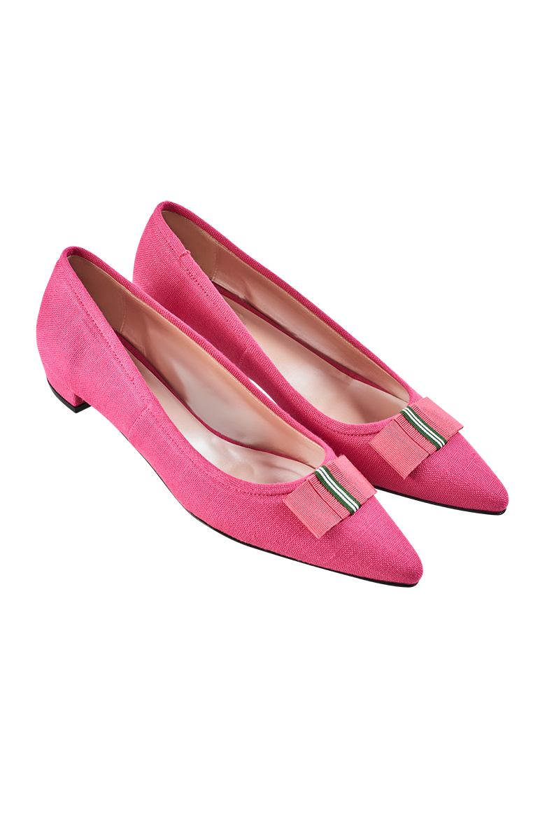g-ssl-ballerina-aus-leinen-f-r-damen-gr-n image 8
