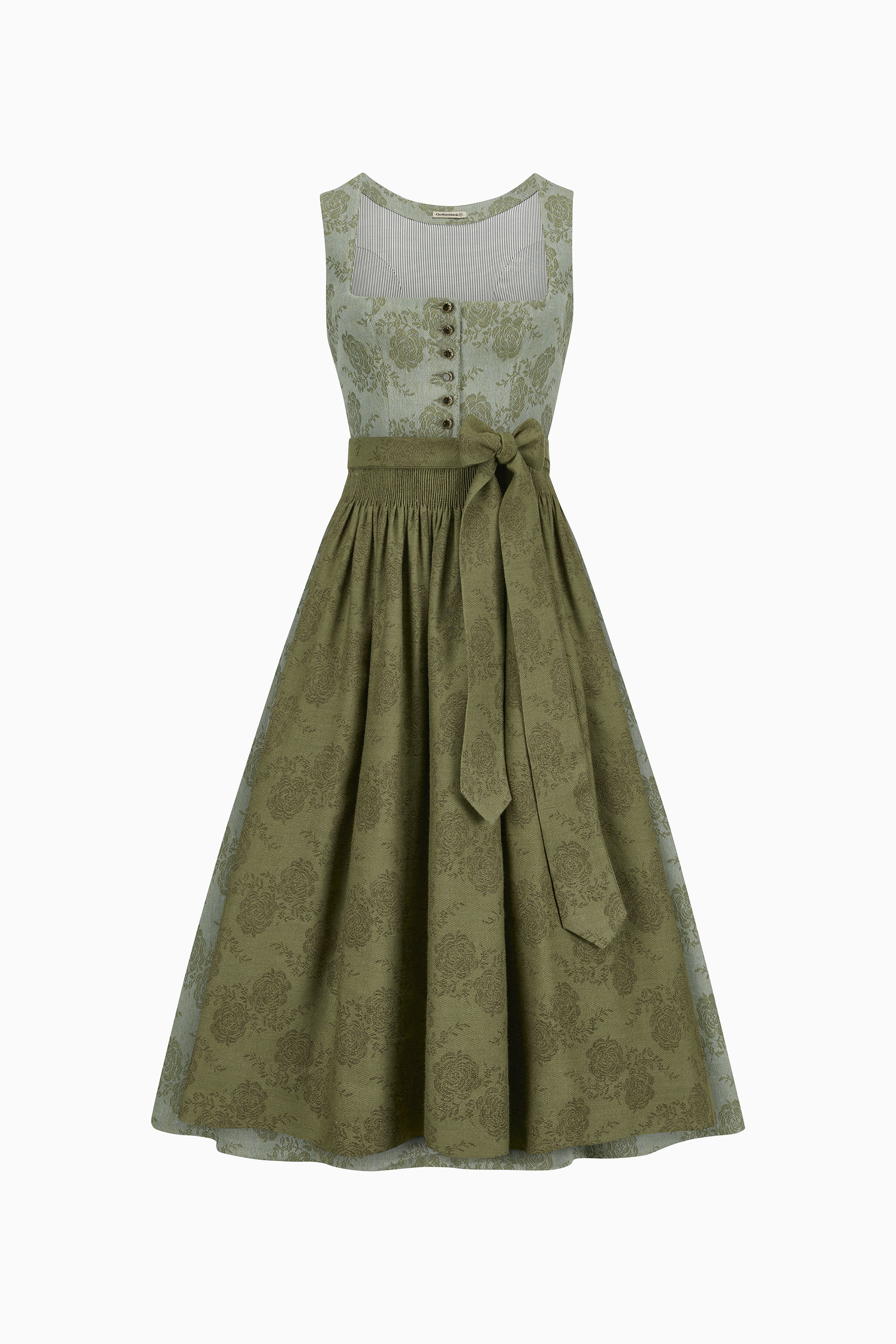 gottseidank-dirndl-babette-gerader-ausschnitt image 1