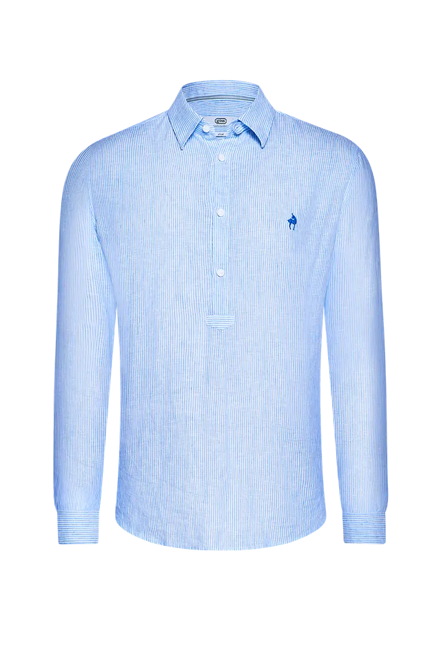 g-ssl-leinen-streif-trachtenhemd-herren-100-leinen image 1