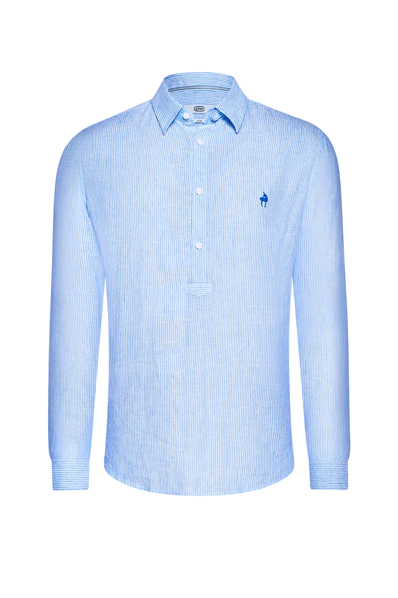 g-ssl-leinen-streif-trachtenhemd-herren-100-leinen image 1
