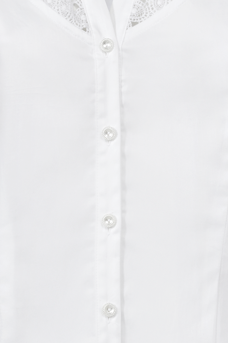 g-ssl-spitzenbluse-mit-stehkragen-damen-baumwollsatin image 4