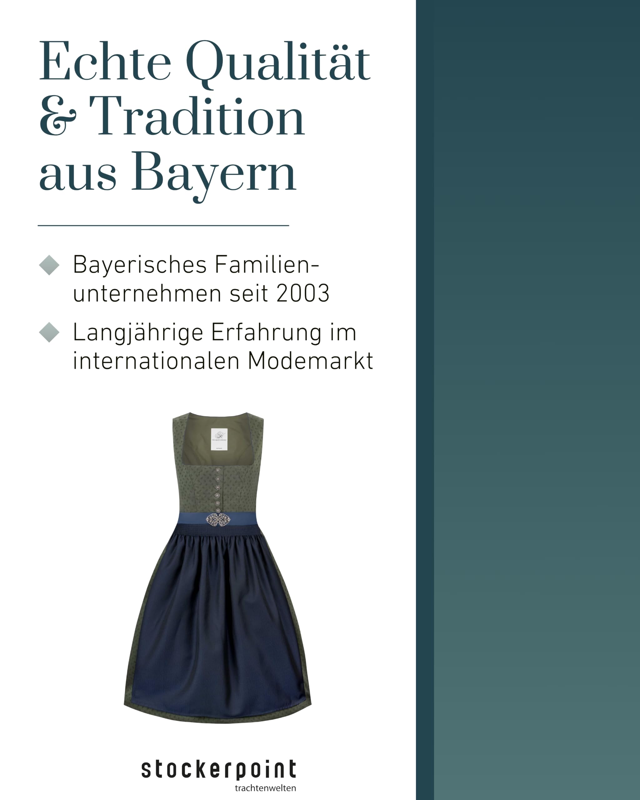 stockerpoint-dirndl-cora-olive-gr-e-50 image 6