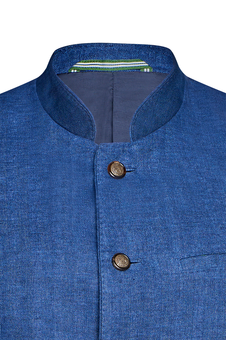 g-ssl-leinenjacke-mit-stehkragen-fischgrat-herren image 3