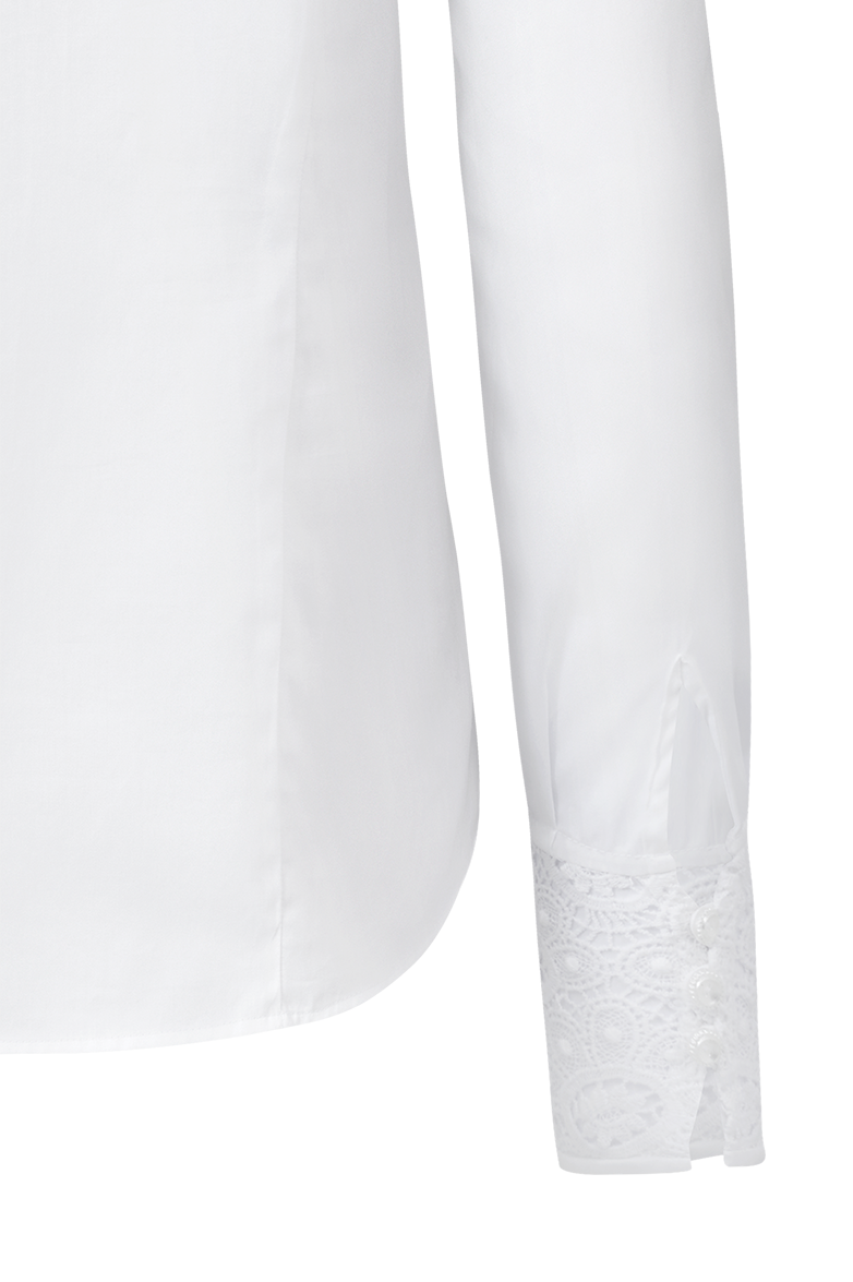 g-ssl-spitzenbluse-mit-stehkragen-damen-baumwollsatin image 6