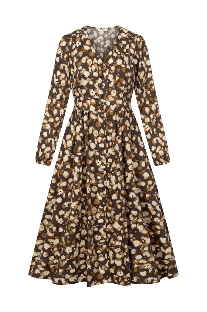 felicitas-damen-kleid-karlinda-print-knopfkleid image 2