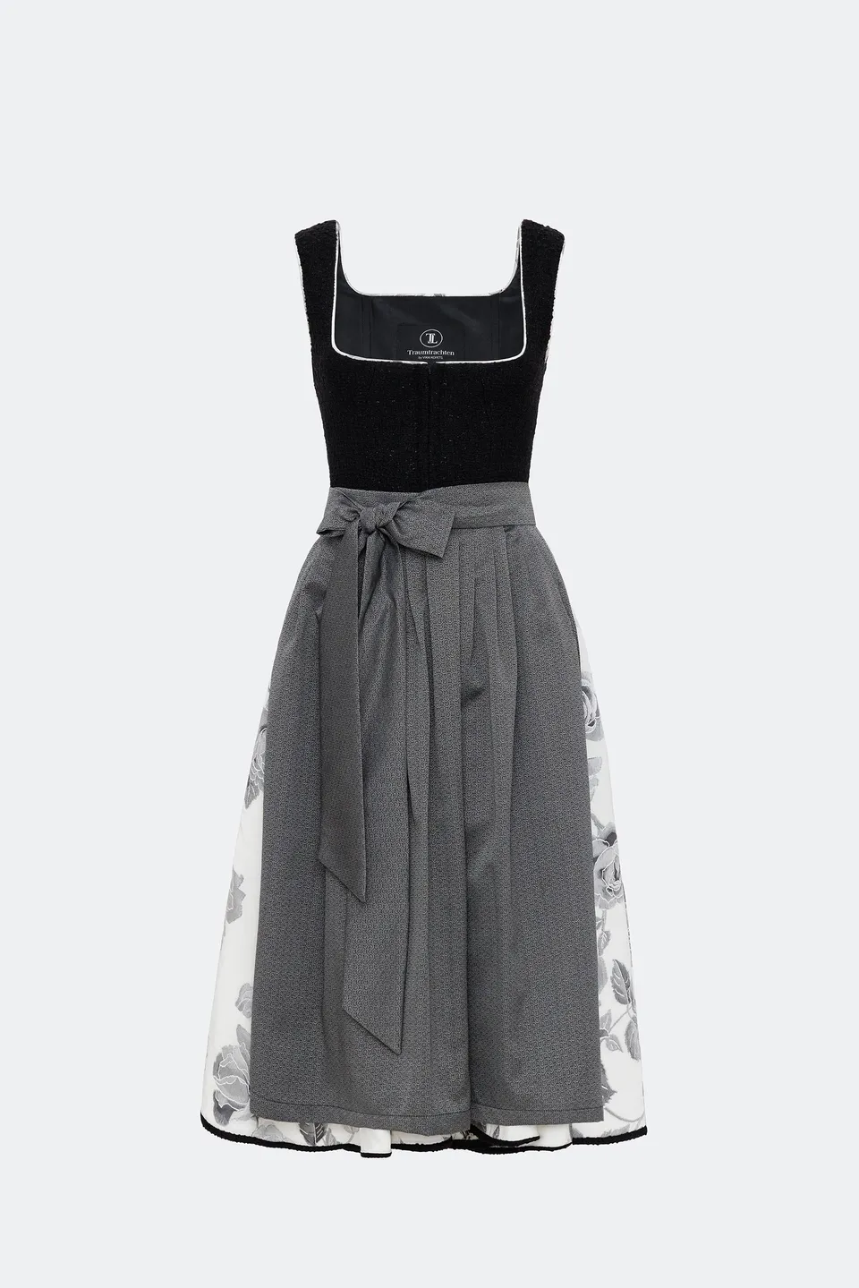 traumtrachten-dirndl-camilla-in-nero-schwarz-floral image 1