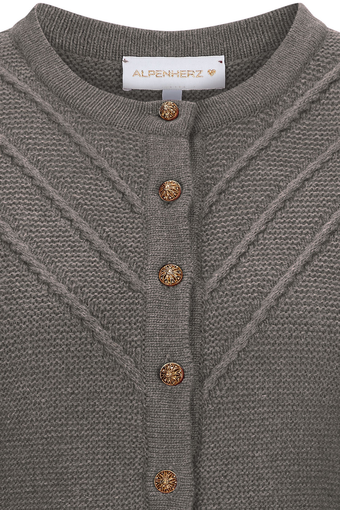 alpenherz-strickjacke-elanie-grau-damen-trachten-strickjacke image 2