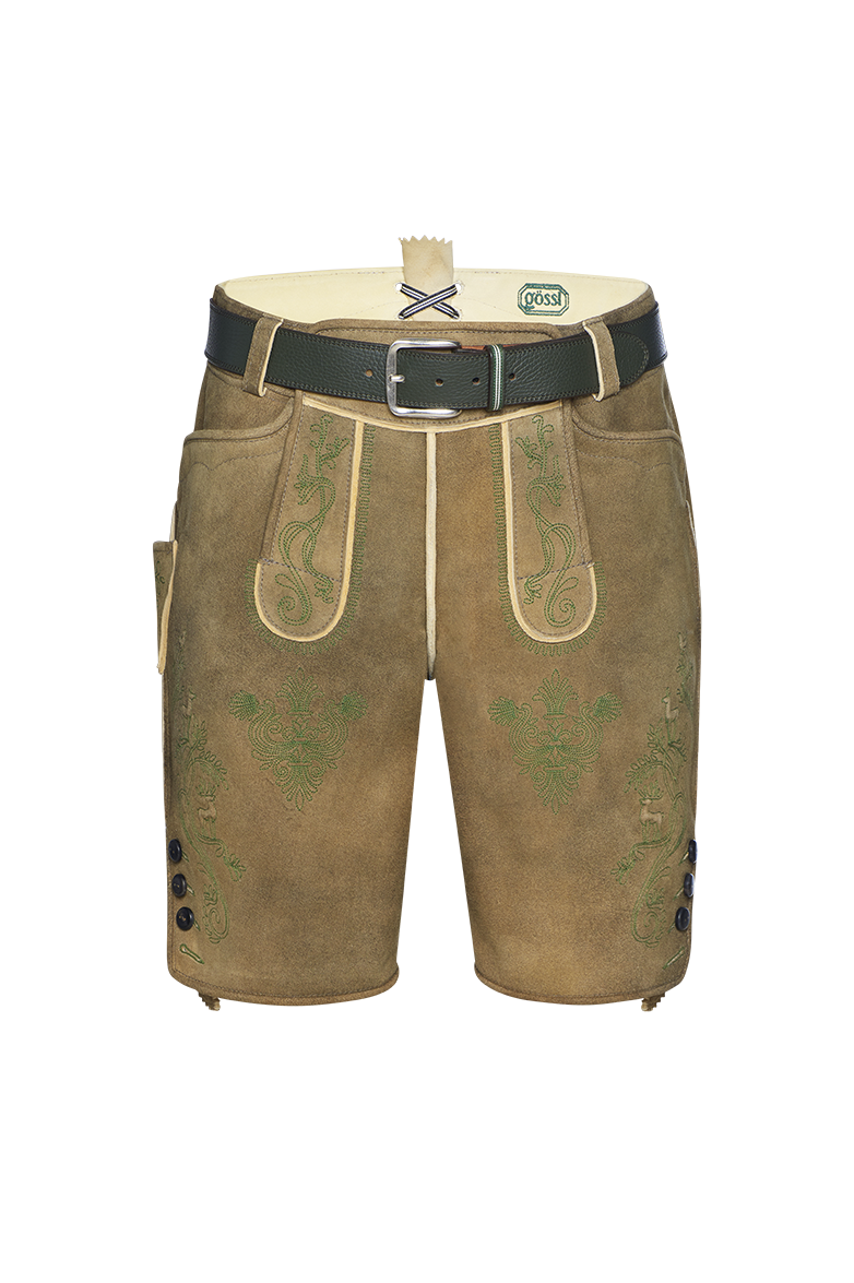 g-ssl-ausseer-lederhose-herren-hirschleder-mittelbraun image 1