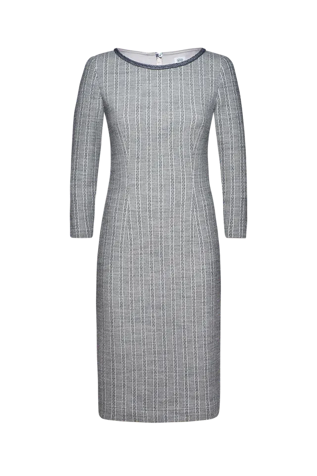 g-ssl-etuikleid-damen-grau-woll-baumwolljersey image 1
