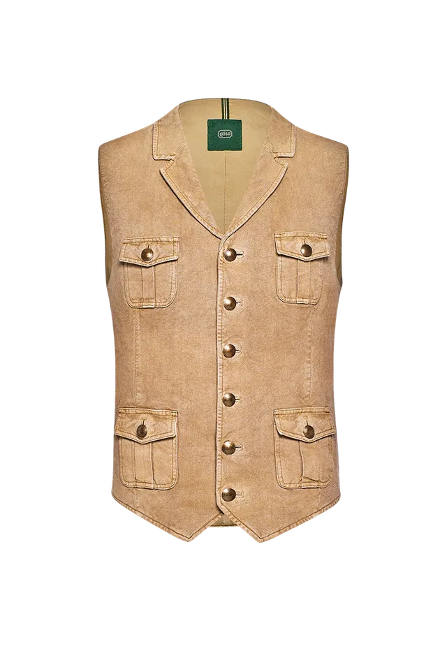 g-ssl-hanf-mit-geschichte-herren-gilet-braun image 1