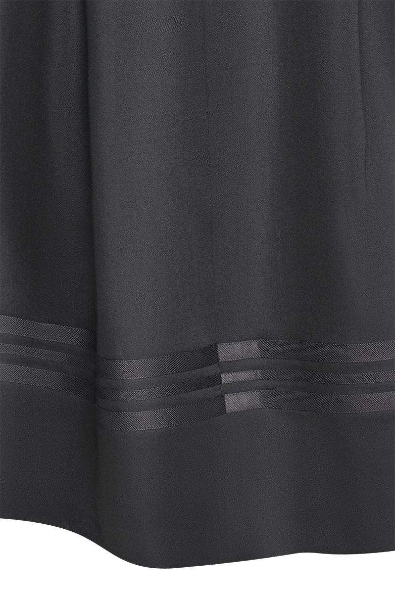 g-ssl-faltenrock-wollsatin-grau-schwarz-mit-kellerfalte image 3