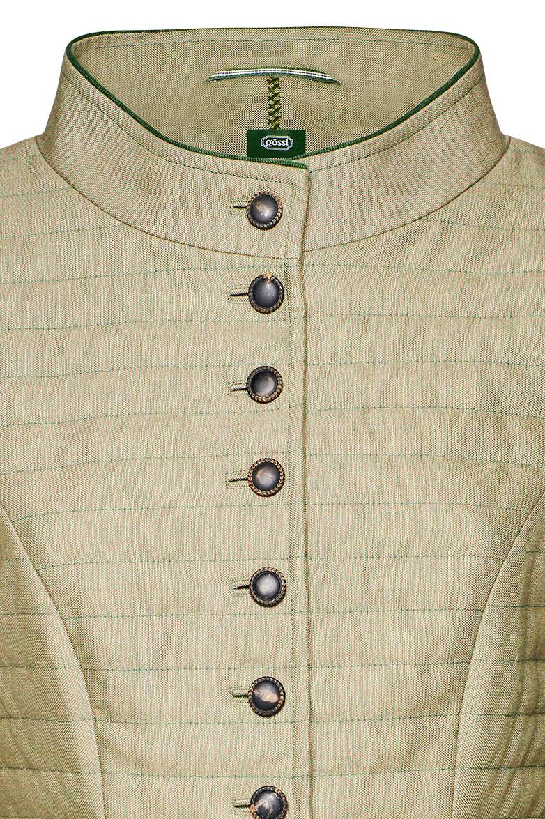 g-ssl-steppjacke-j-gerleinen-gr-n-seidenfutter-damen image 3