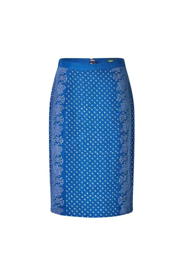 g-ssl-blaudruck-rock-bleistiftrock-blau image 1