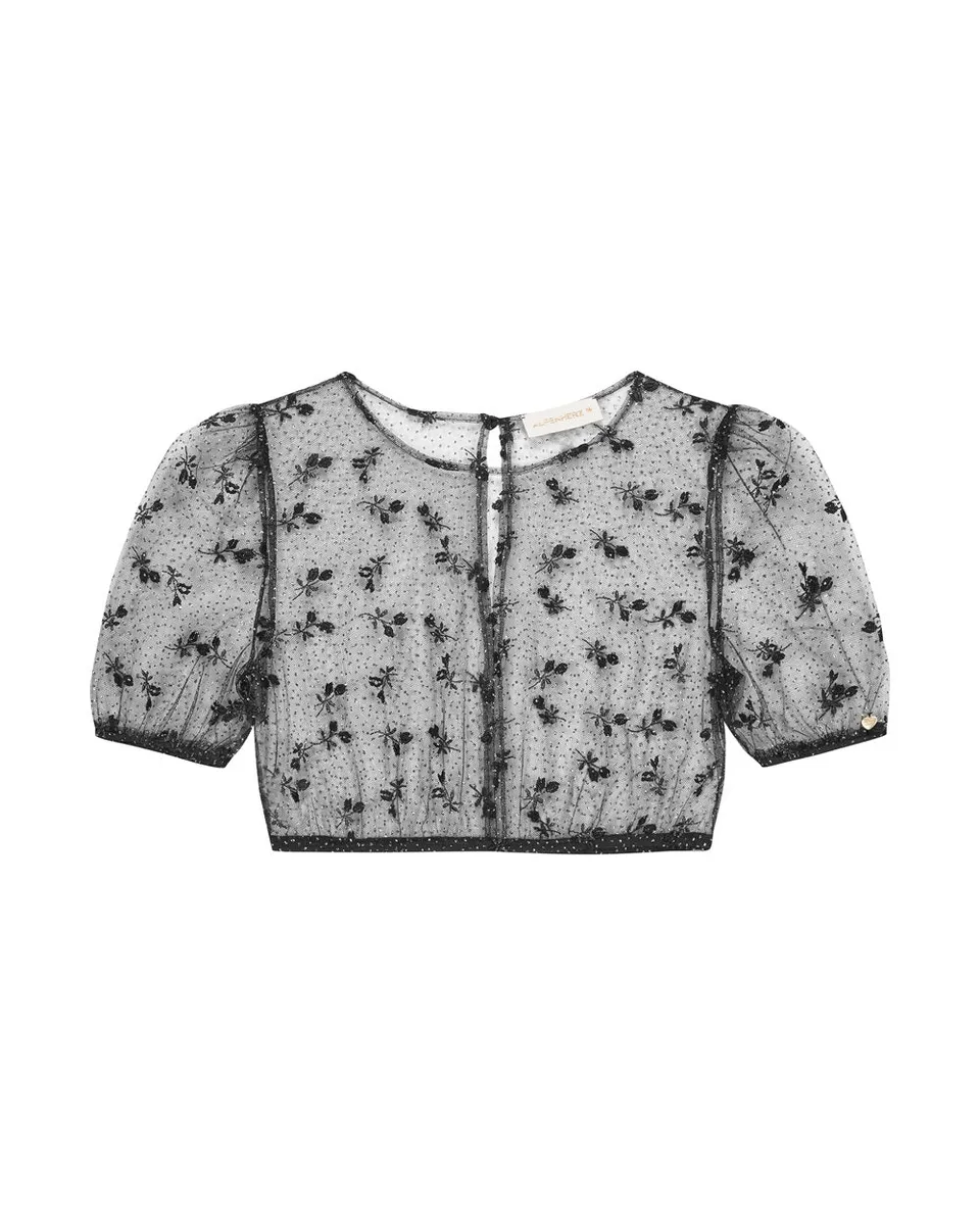 alpenherz-bluse-kim-puffarm-anthrazit-glitzerbl-ten image 1