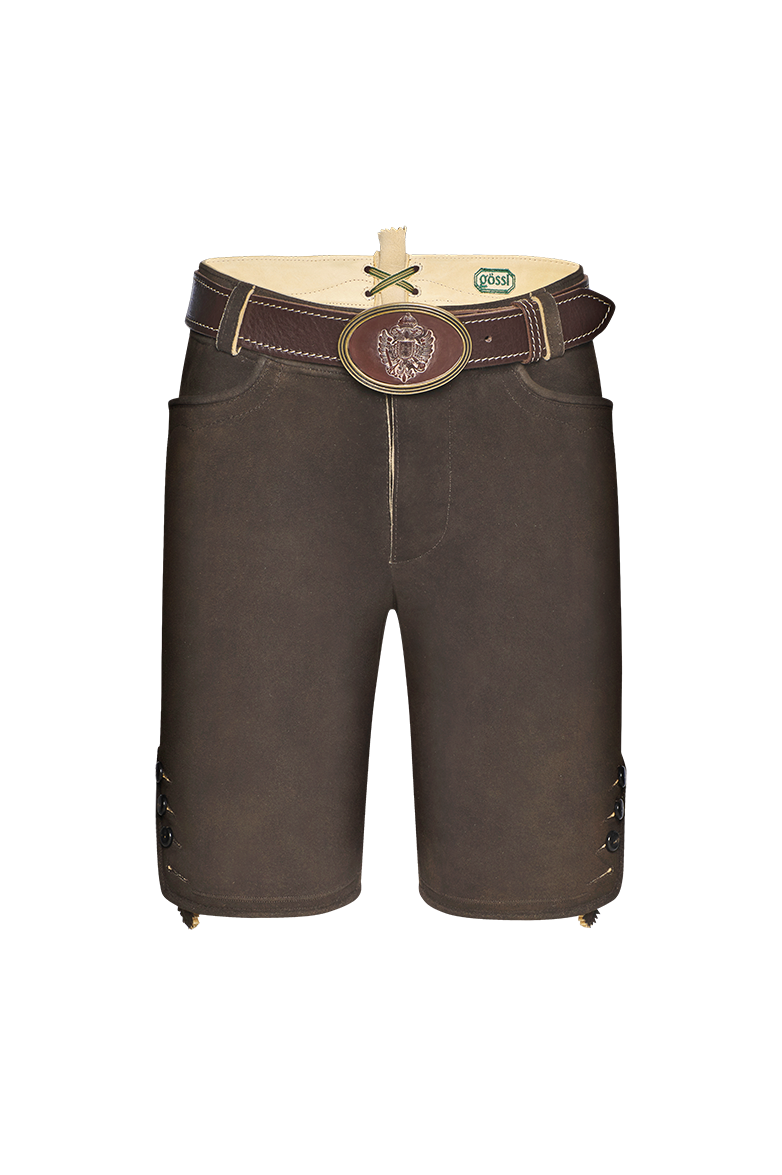 g-ssl-lederhose-mit-klassischem-verschluss-hirschleder-in-braun image 1