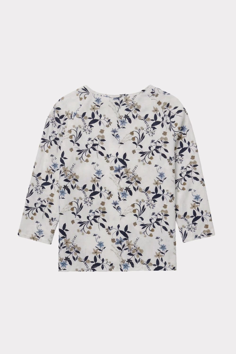 felicitas-berlyn-damen-bluse-viskose-blumenmuster-rundhals image 2