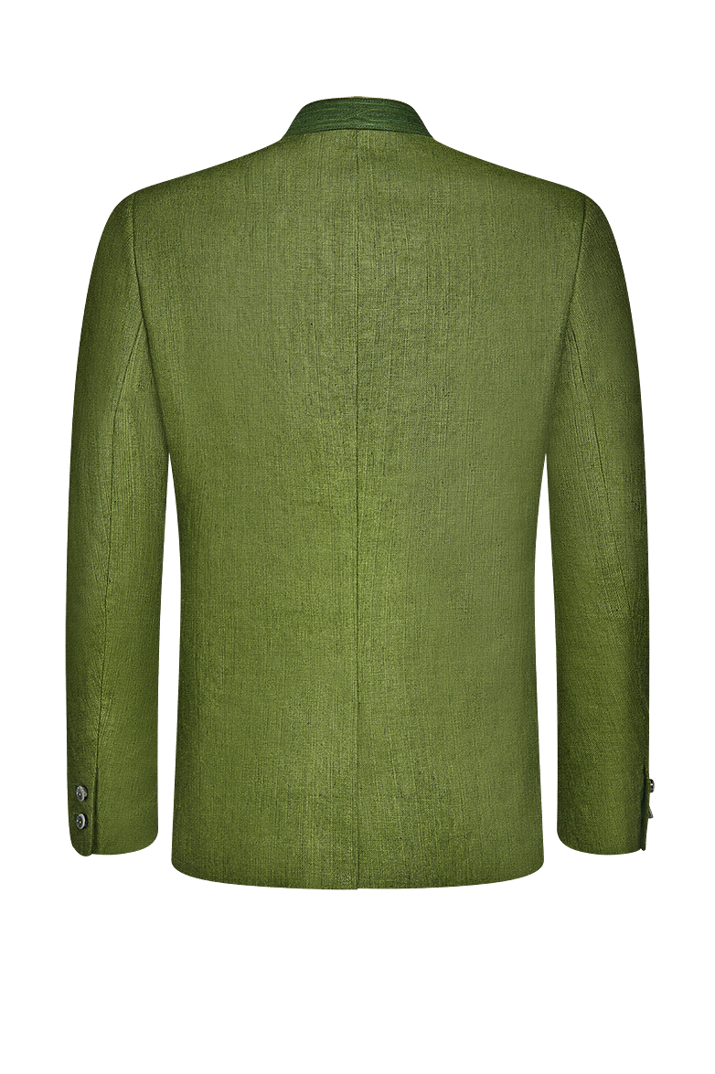 g-ssl-zwilling-jacke-herren-gr-n-hanf-leinen-stehkragen image 2