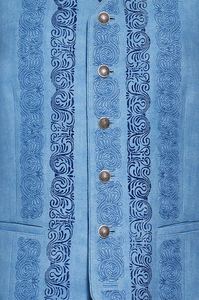 g-ssl-blaudruck-gilet-bauernleinen-reliefstickerei-blau image 4