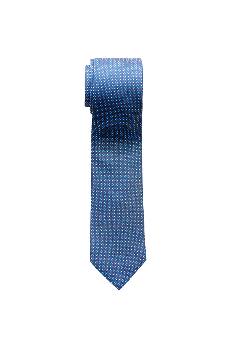 g-ssl-kontrapunkt-herren-krawatte-seidentwill-blau image 1