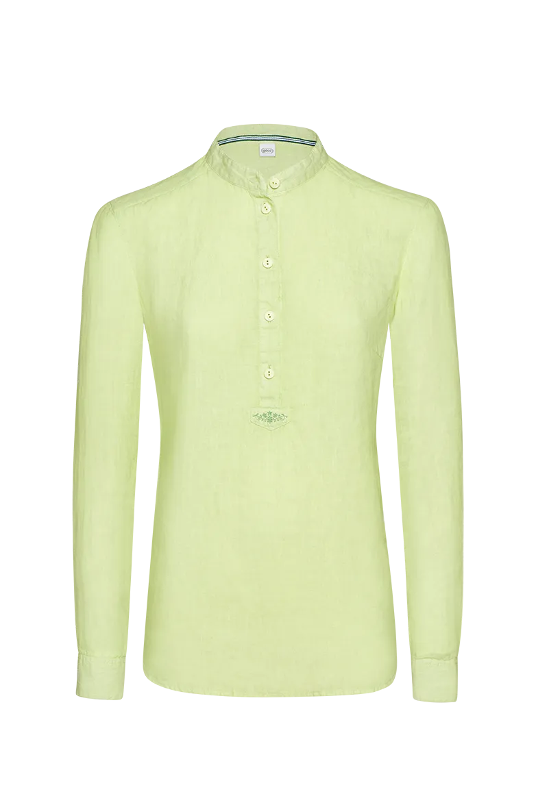 g-ssl-patinierte-pfoad-bluse-leinen-gr-n image 1