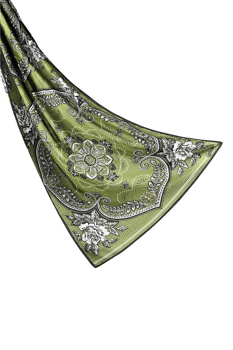 g-ssl-la-vie-en-rose-schal-aus-baumwoll-voile-gr-n image 2