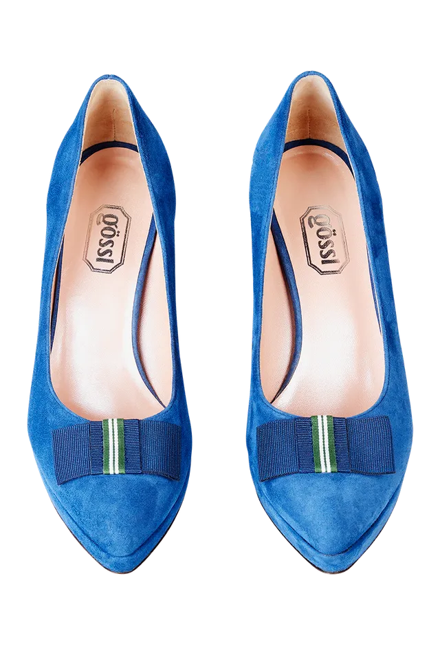 g-ssl-hoch-hinaus-high-heels-gr-n-veloursleder-mit-lampassenschleife image 1