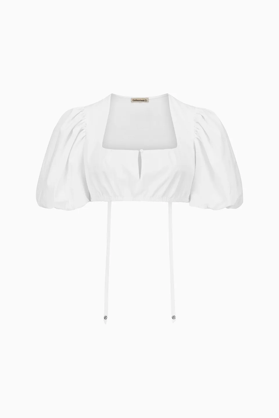 gottseidank-dirndlbluse-elisann-puffarm-streifen image 1