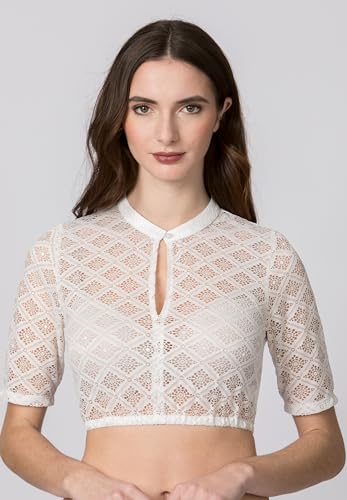 stockerpoint-dirndlbluse-laurene-damen-hochgeschlossen-kurzarm image 8