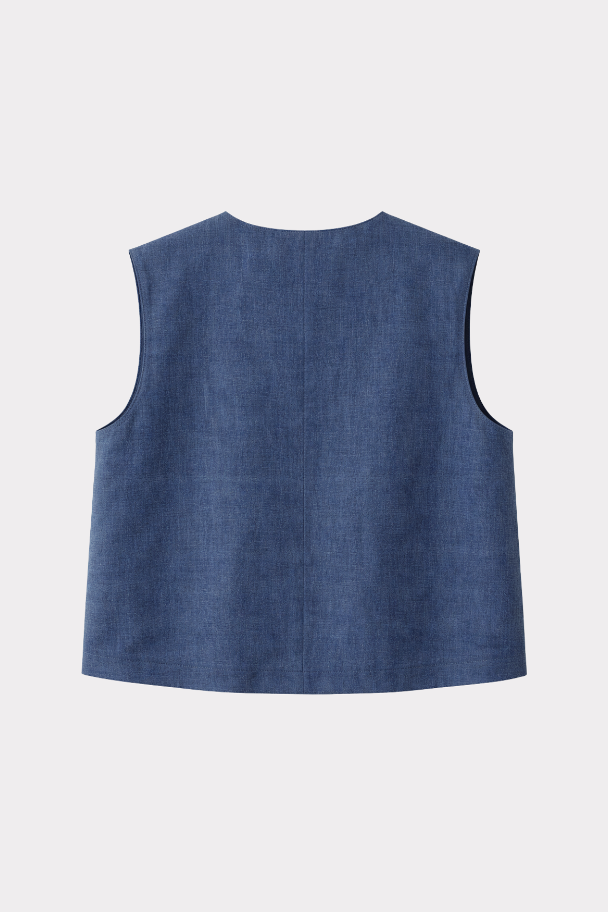 felicitas-damen-weste-wieke-kurze-kastige-leinen-stretch-weste image 2