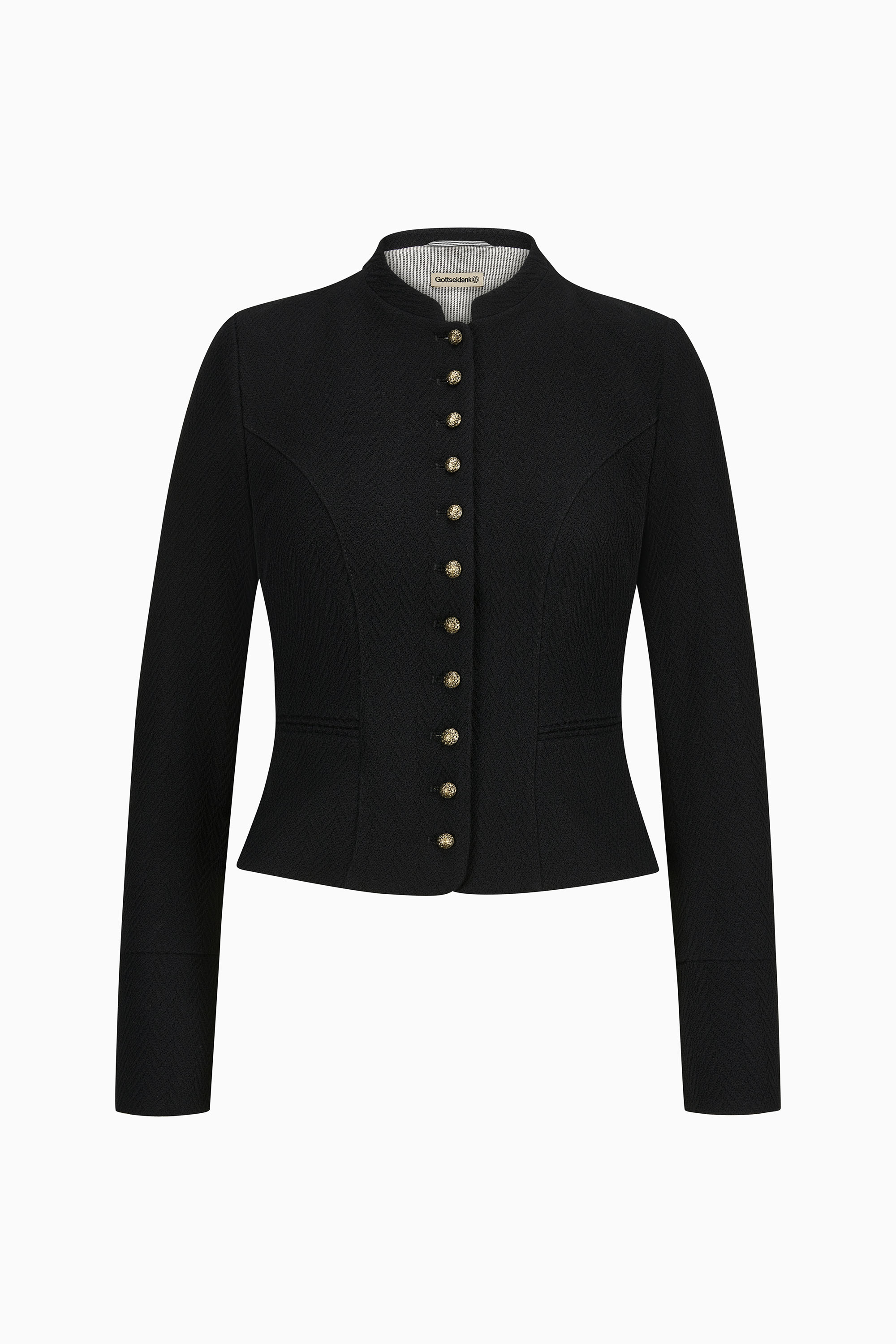 gottseidank-barbara-damenmiederjacke-stehkragen image 1