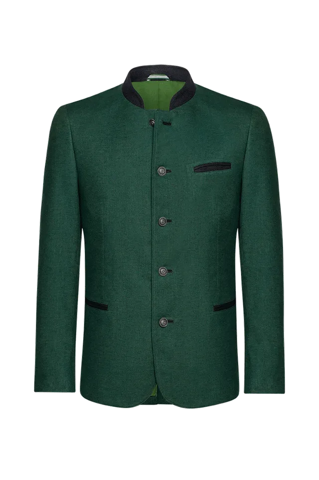 g-ssl-bew-hrtes-neu-erfunden-trachtenjacke-herren-gr-n-leinen-baumwolle image 1