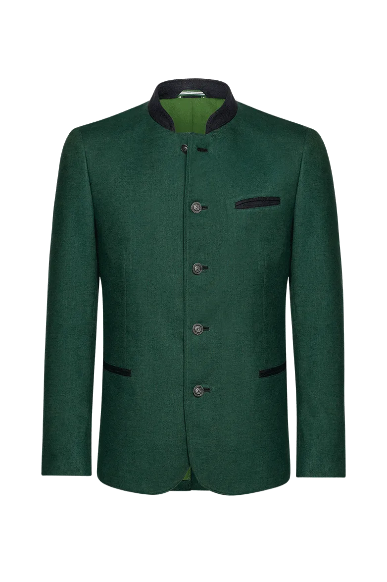 g-ssl-bew-hrtes-neu-erfunden-trachtenjacke-herren-gr-n-leinen-baumwolle image 1