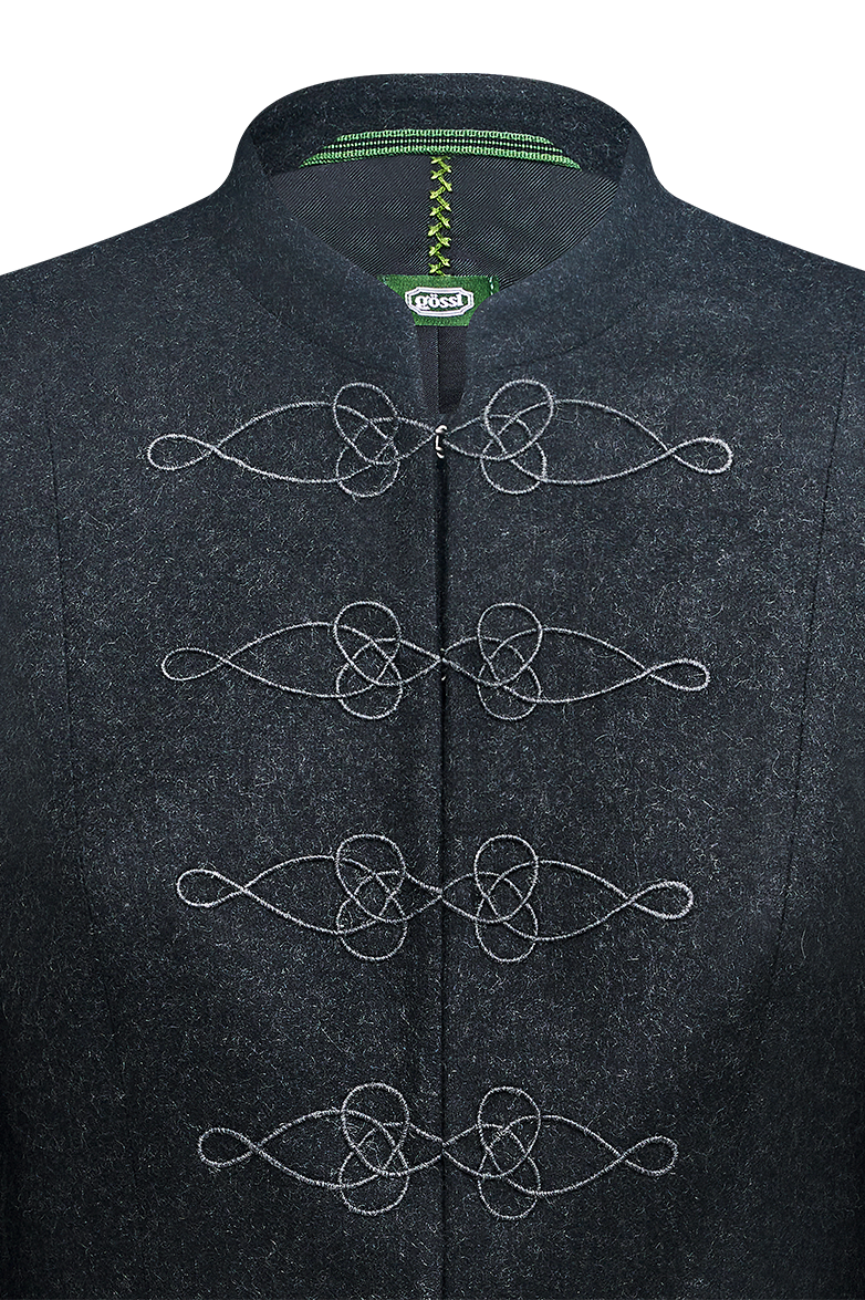 g-ssl-festjacke-aus-kaschmirloden-tailliert-seidenfutter-grau-schwarz image 3