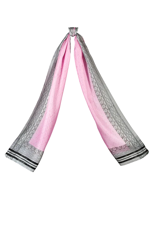 g-ssl-schal-aus-handdruckseide-rosa-modelmuster image 1