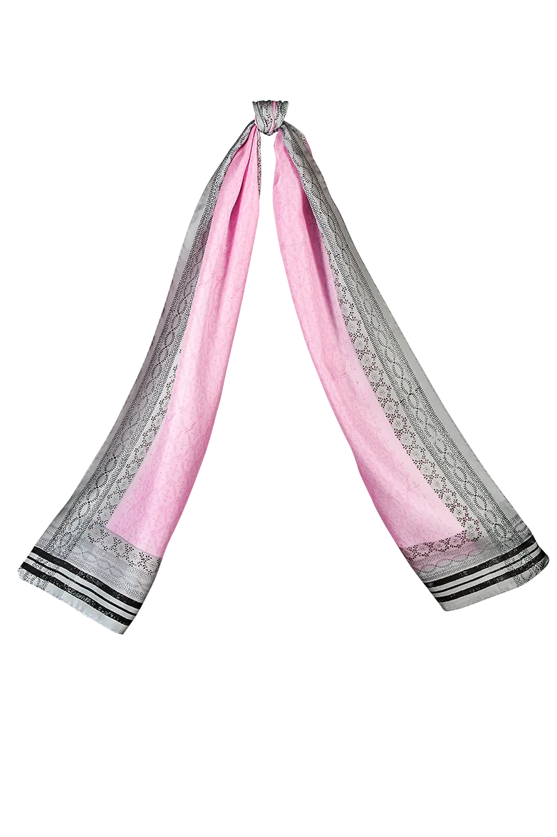 g-ssl-schal-aus-handdruckseide-rosa-modelmuster image 1