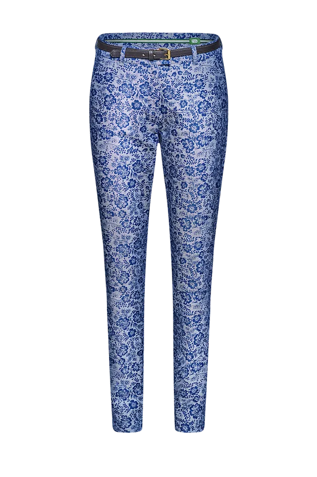 g-ssl-chino-hose-mit-modelmuster-damen-blau-stretch image 1