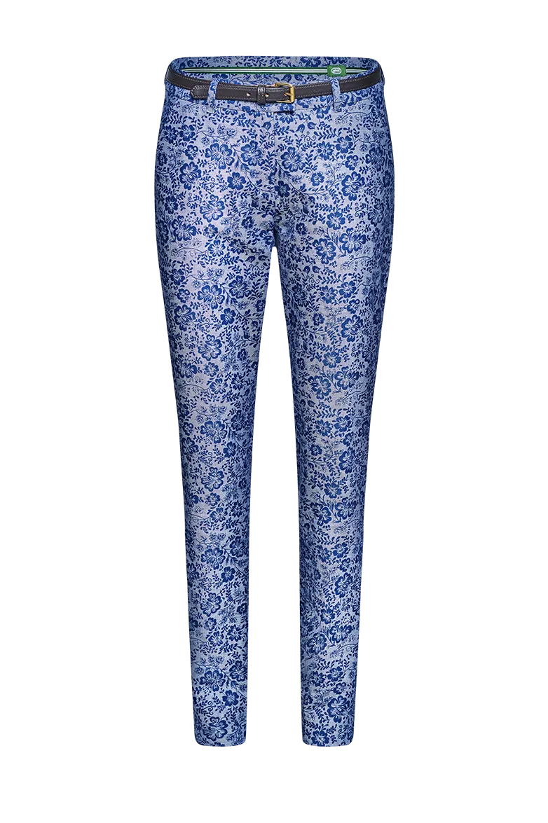 g-ssl-chino-hose-mit-modelmuster-damen-blau-stretch image 1