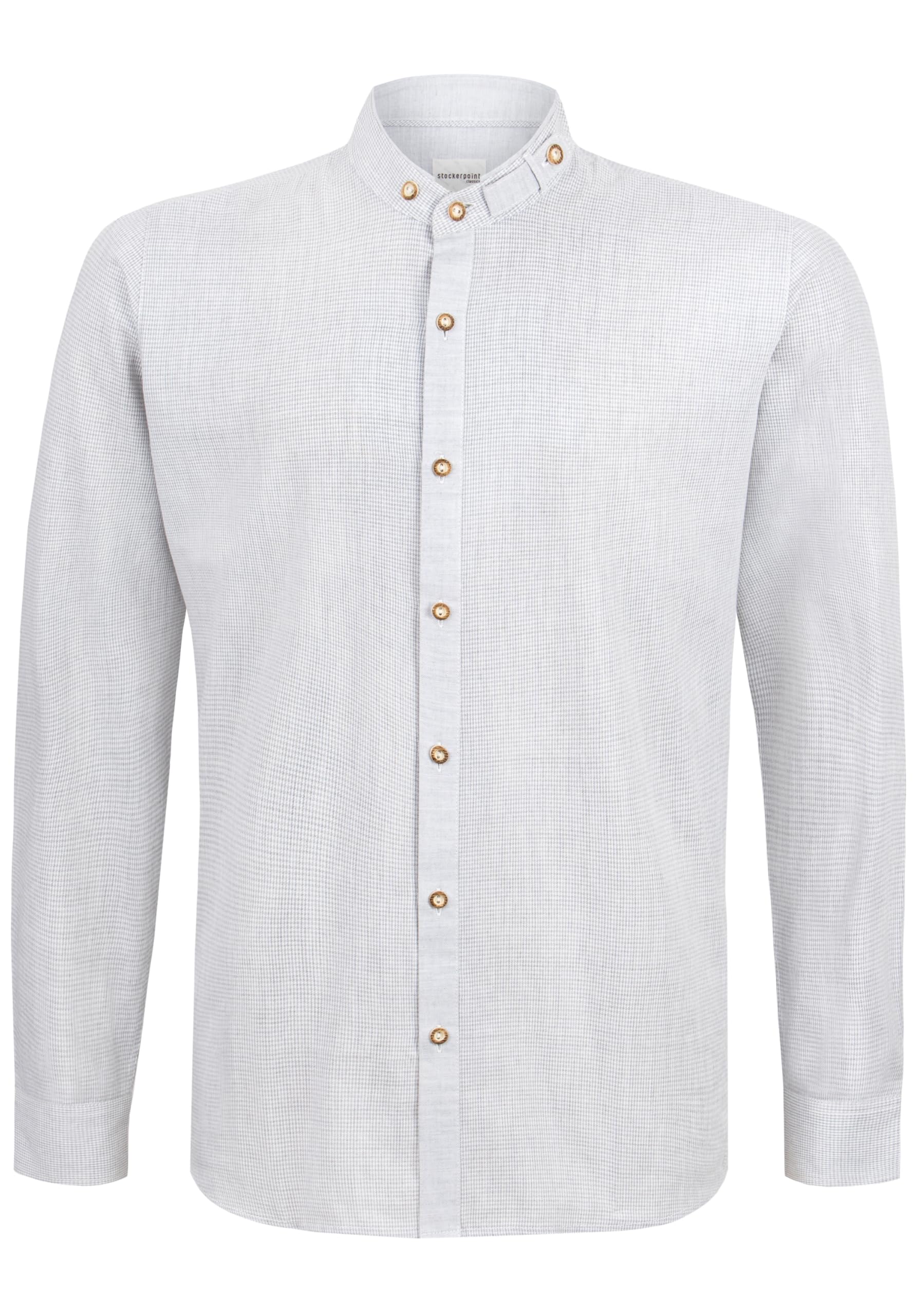 stockerpoint-trachtenhemd-francis-herren-trachtenhemd-comfort-fit-mit-stehkragen image 1