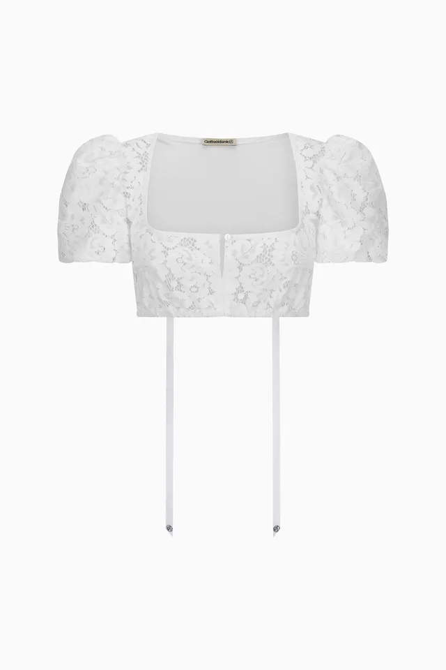 gottseidank-dirndlbluse-irma-rund-mit-kurzem-puffarm image 1
