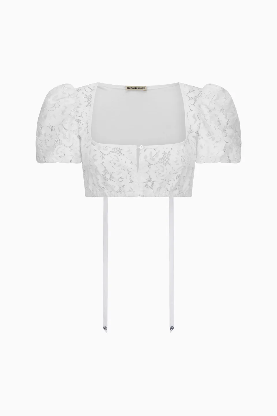 gottseidank-dirndlbluse-irma-rund-mit-kurzem-puffarm image 1