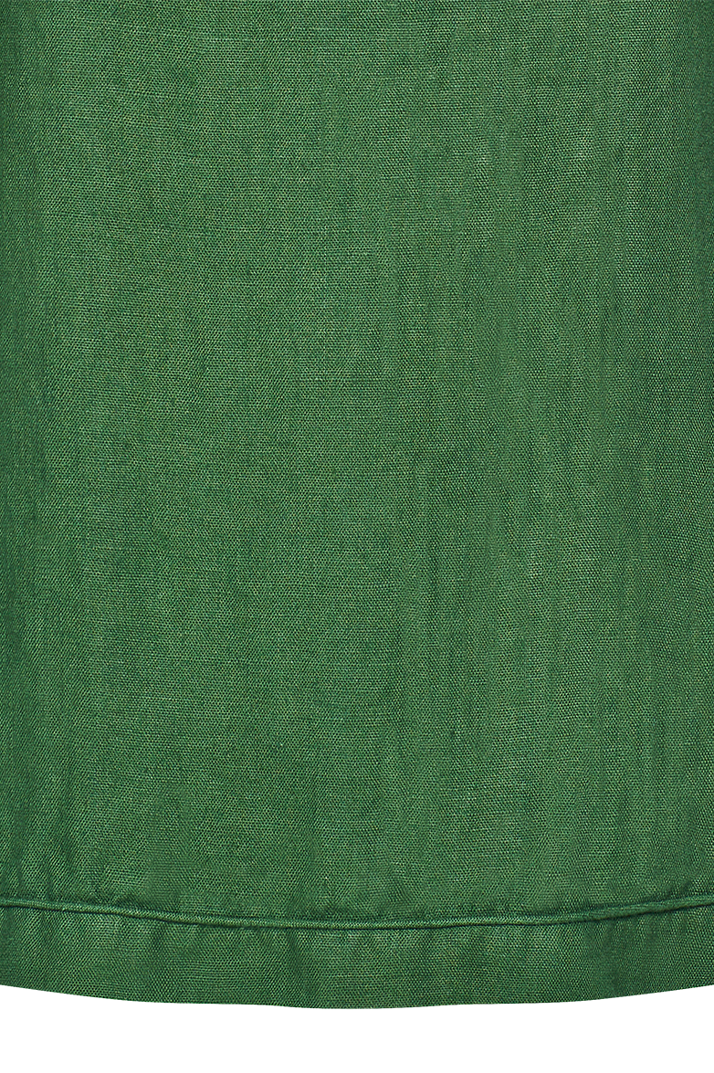 g-ssl-leinenrock-damen-a-linie-kniefrei-gr-n image 3