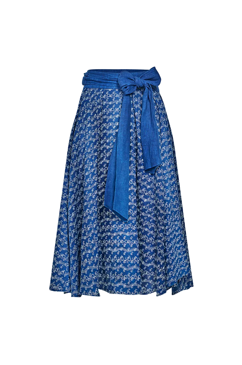 g-ssl-wickelrock-blaudruck-leinen-blau-damen image 1