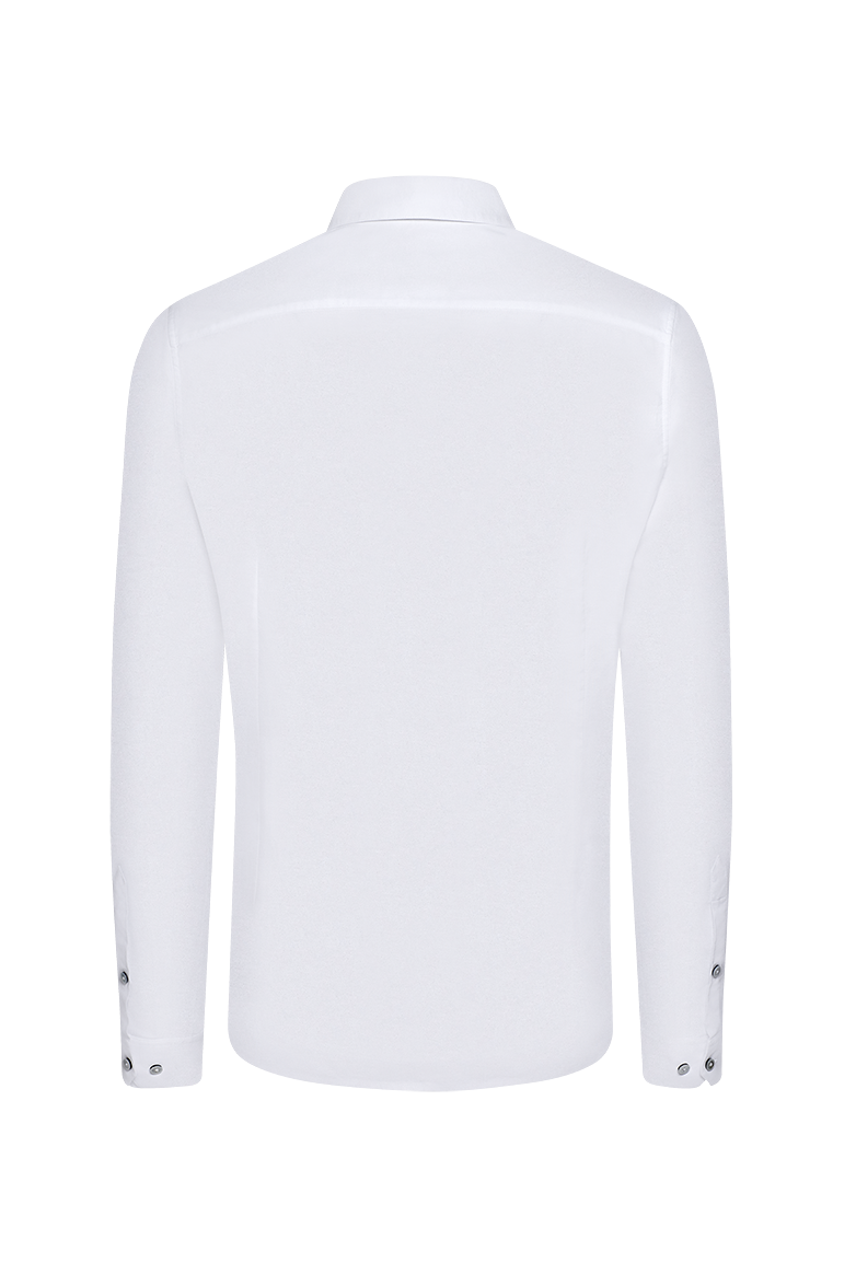 g-ssl-elastisches-oxfordhemd-herren-wei-baumwolle image 2